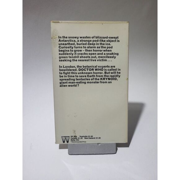 DOCTOR WHO AND THE SEEDS OF DOOM By Philip Hinchcliffe - Picture 2 of 2